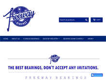 Tablet Screenshot of freewaybearings.com